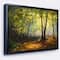 Designart - Summer Forest - Landscape Art Print Framed Canvas